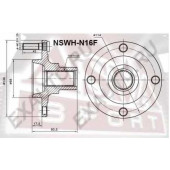 Ступица [12] <b>ASVA NSWHN16F</b>