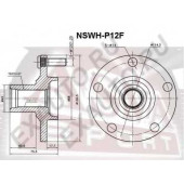 Ступица [12] <b>ASVA NSWHP12F</b>