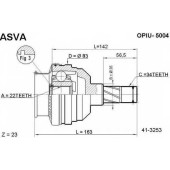 Шрус внутренний <b>ASVA OPIU-5004</b>
