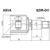 Шрус внутренний правый SUZUKI GRAND VITARA JB627 [12] <b>ASVA SZIRGV</b>