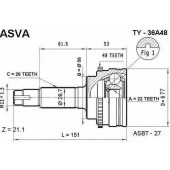 Шрус наружный 22x56x26 [12] <b>ASVA TY36A48</b>