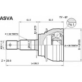 Шрус наружный 30x70x30 12 <b>ASVA TY67</b>