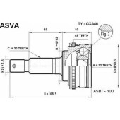 Шрус наружный задний 32x63x30 12 <b>ASVA TYGXA48</b>