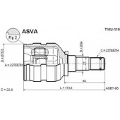 Шрус внутренний 22x34x23 (TOYOTA : AVENSIS 220 (1997-2000) COROLLA 110) [12] <b>ASVA TYIU110</b>