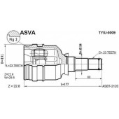 Шрус внутренний 23x34x23 TOYOTA COROLLA E9 /COROLLA II [12] <b>ASVA TYIU5009</b>