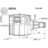 Шрус внутренний левый 25x50x23 12 <b>ASVA TYIUHR</b>