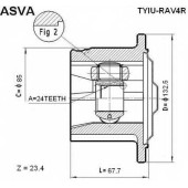 Шрус внутренний задний 24x76 <b>ASVA TYIURAV4R</b>