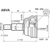 Шрус внешний <b>ASVA VW-010</b>