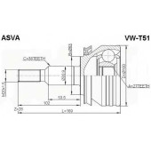 Шрус наружный 27x63x38 12 <b>ASVA VWT51</b>