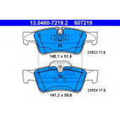 Колодки тормозные дисковые для MERCEDES G(W463), GL(X164), M(W164), R(V251,W251) <b>ATE 13.0460-7219.2 / 607219</b>