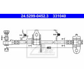 Тормозной шланг ATE 331040 / 24.5299-0452.3