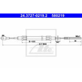 Трос стояночной тормозной системы ATE 580219 / 24.3727-0219.2