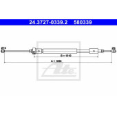 Трос стояночной тормозной системы ATE 580339 / 24.3727-0339.2
