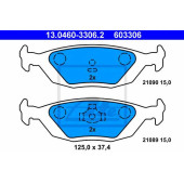 Колодки тормозные дисковые для SAAB 900(AC4,AM4), 9000 / VOLVO 440 K(445), 460 L(464), 480 E <b>ATE 13.0460-3306.2 / 603306</b>