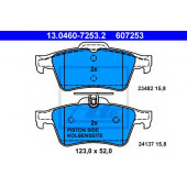 Колодки тормозные дисковые для CITROEN C5(RD#,TD#) <b>ATE 13.0460-7253.2 / 607253</b>