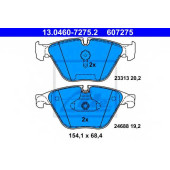 Колодки тормозные дисковые для BMW 5(F10,F11,F18) <b>ATE 13.0460-7275.2 / 607275</b>