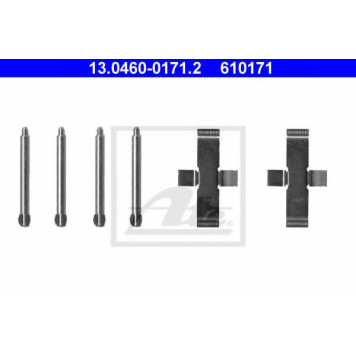 Комплектующие колодок дискового тормоза ATE 610171 / 13.0460-0171.2