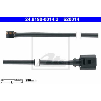 Сигнализатор износа тормозных колодок ATE 620014 / 24.8190-0014.2