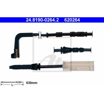 Сигнализатор износа тормозных колодок ATE 620264 / 24.8190-0264.2