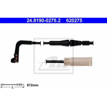 Сигнализатор износа тормозных колодок ATE 620275 / 24.8190-0275.2