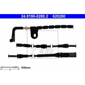Сигнализатор износа тормозных колодок ATE 620280 / 24.8190-0280.2
