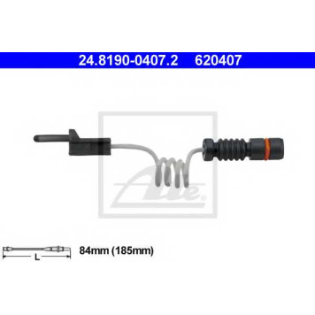 Сигнализатор износа тормозных колодок ATE 620407 / 24.8190-0407.2