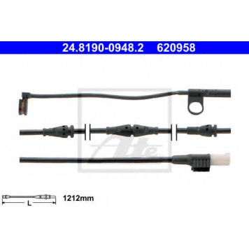Сигнализатор износа тормозных колодок ATE 620948 / 24.8190-0948.2