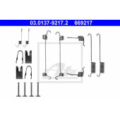 Комплектующие тормозной колодки ATE 669217 / 03.0137-9217.2