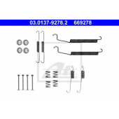 Комплектующие тормозной колодки ATE 669278 / 03.0137-9278.2