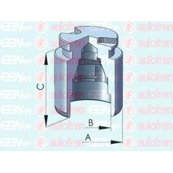 Поршень корпуса скобы тормоза AUTOFREN SEINSA D025115