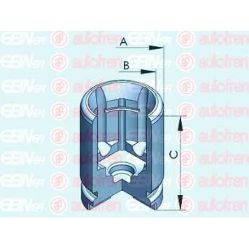 Поршень корпуса скобы тормоза AUTOFREN SEINSA D025121