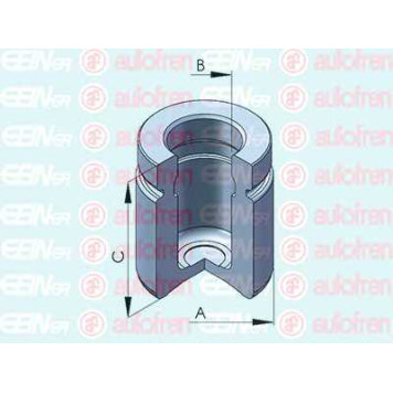 Поршень корпуса скобы тормоза AUTOFREN SEINSA D025124