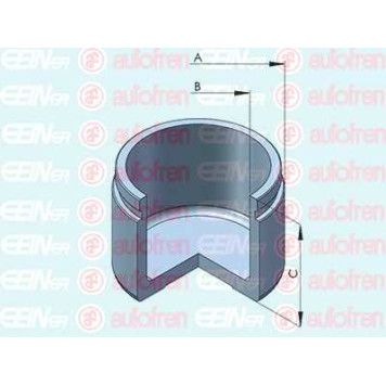 Поршень корпуса скобы тормоза AUTOFREN SEINSA D025395
