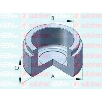 Поршень корпуса скобы тормоза AUTOFREN SEINSA D025489