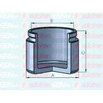 Поршень корпуса скобы тормоза AUTOFREN SEINSA D025534