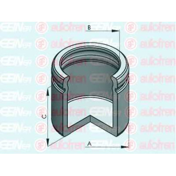 Поршень корпуса скобы тормоза AUTOFREN SEINSA D025549