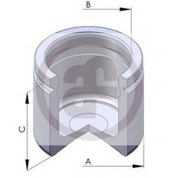 Поршень корпуса скобы тормоза AUTOFREN SEINSA D02579