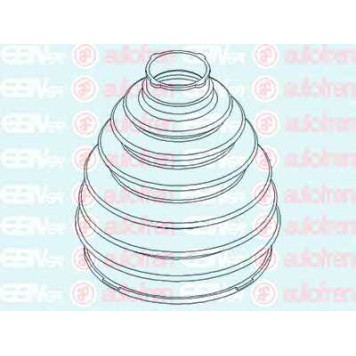 Комплект пылника приводного вала AUTOFREN SEINSA D8518T