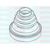 Комплект пылника приводного вала AUTOFREN SEINSA D8532