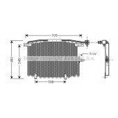 Конденсатор кондиционера AVA QUALITY COOLING AI5115