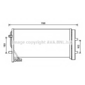 Конденсатор кондиционера AVA QUALITY COOLING AI5382D