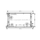 Радиатор охлаждения двигателя AVA QUALITY COOLING AIA2290
