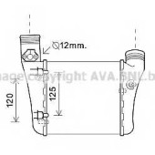 Интеркулер AVA QUALITY COOLING AIA4333
