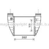 Интеркулер AVA QUALITY COOLING AIA4345