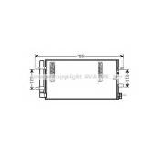 Конденсатор кондиционера AVA QUALITY COOLING AIA5297D