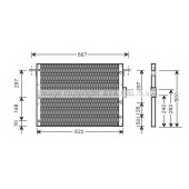 Конденсатор кондиционера AVA QUALITY COOLING AU5075