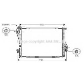 Радиатор охлаждения двигателя AVA QUALITY COOLING BWA2235