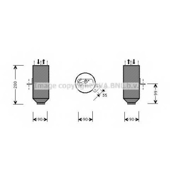 Осушитель кондиционера AVA QUALITY COOLING BWD217
