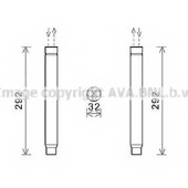 Осушитель кондиционера AVA QUALITY COOLING BWD445