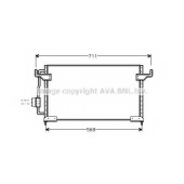Конденсатор кондиционера AVA QUALITY COOLING CN5085